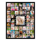 Graduation Party 55 Photo Collage Personalised