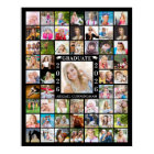 Graduation Party 55 Photo Collage Personalised
