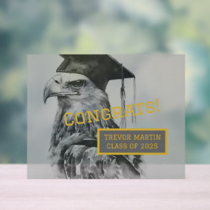Graduation Party Acrylic Sign   Eagle