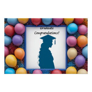 🎓 Graduation Party Balloon Decor For Celebration 