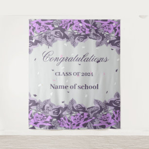 Graduation party celebration 2024 tapestry