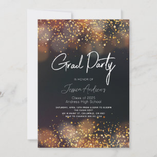 Graduation Party Congrats Picture Invitation