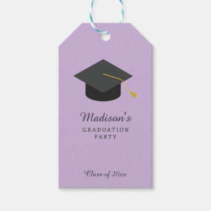 Graduation Party Customisable Name & Class Year Gift Tags