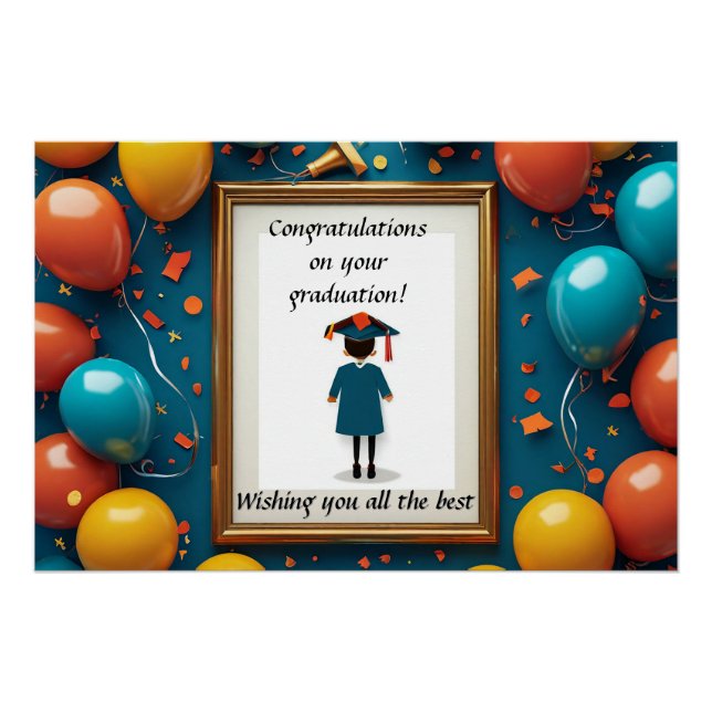 🎓 Graduation Party Decor With Balloons (Front)