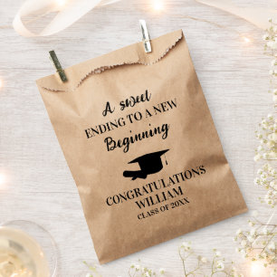 Graduation Party Favour Cookie Take Home Snack Bar Bag
