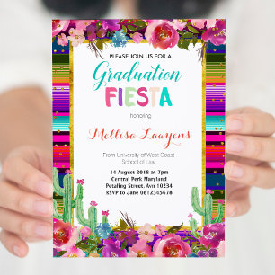 Graduation Party Fiesta Invitation