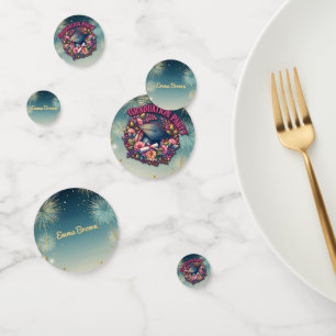 Graduation Party Floral Party Confetti