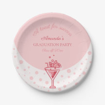 Graduation Party Girly Bubble in Pink