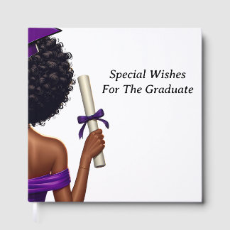 Graduation Party Guest Book- Best Wishes To Grad Book