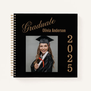 Graduation Party Guests Sign In Notebook