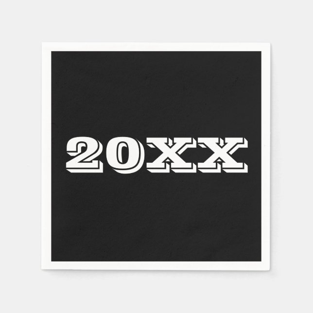 Graduation Party Ideas Napkins (Front)