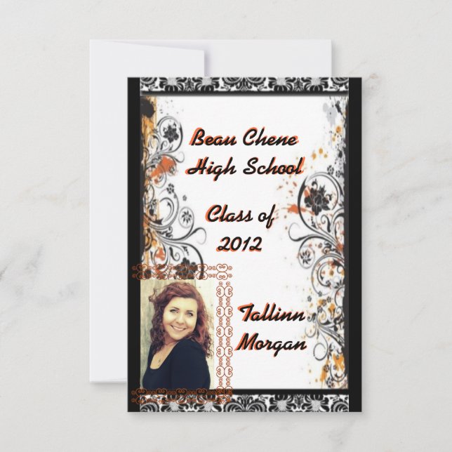 graduation party invitation (Front)