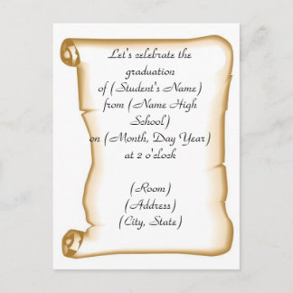 Graduation Party Invitation