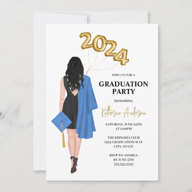 Graduation Party Invitation (Front)