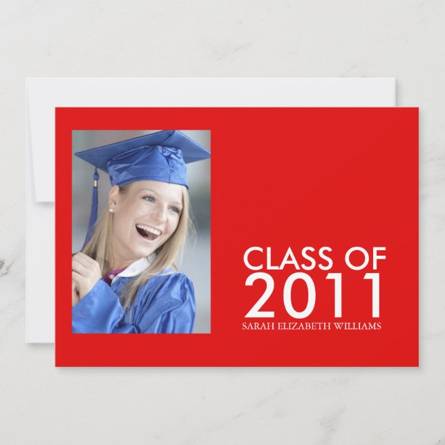 Graduation Party Invitation (Front)