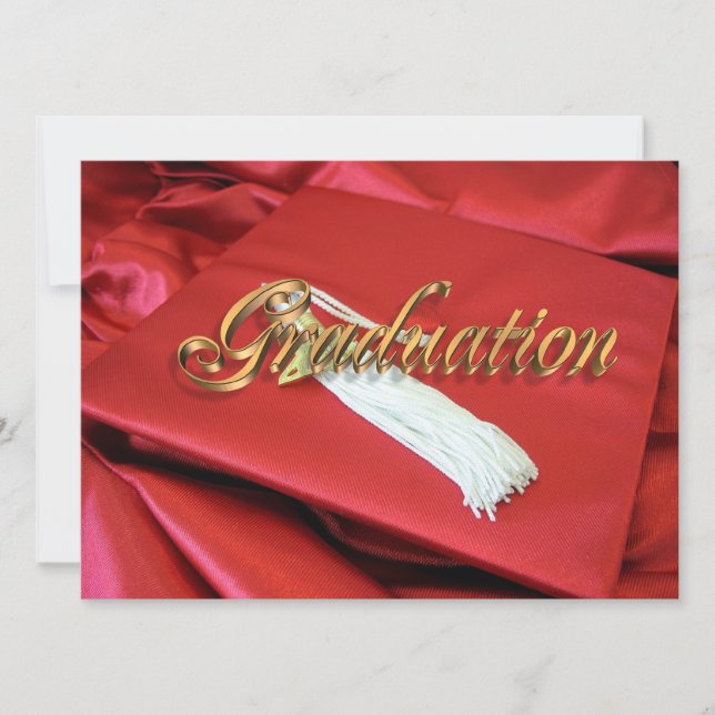 Graduation party invitation (Front)
