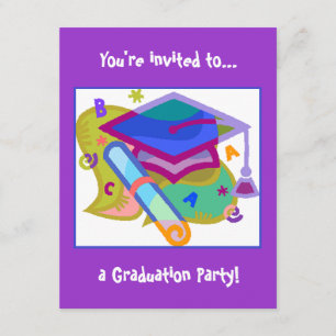 Graduation Party Invitation - Grade/Middle School