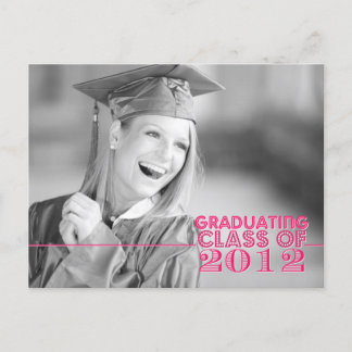 Graduation Party Invitation Postcard
