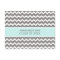Graduation Party Invitation Postcard Chevron
