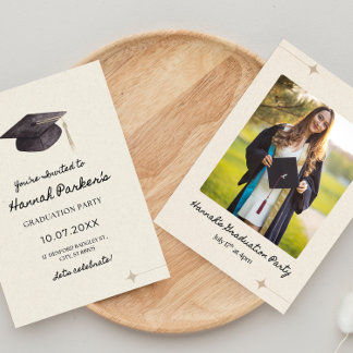 Graduation Party Invitation Template (5x7")