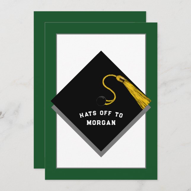 Graduation Party Invitations (Front/Back)