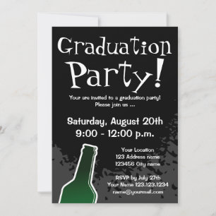 Graduation party invitations Custom 20XX invites