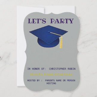 GRADUATION PARTY INVITE
