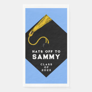 Graduation Party Light Blue Napkin
