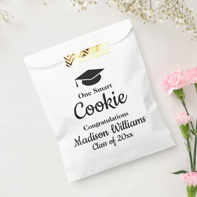Graduation Party One Smart Cookie Bags Favour Bag (Sealed)
