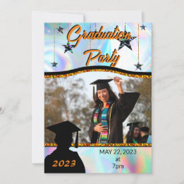 Graduation Party Personalised Invitation