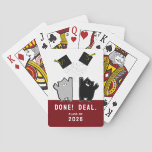 Graduation Party Playing Cards