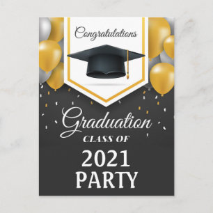 Graduation Party Postcard