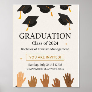 Graduation party poster