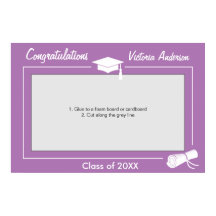 Graduation Party Prop Photo Booth Frame