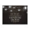 Graduation Party | Rustic Lights Save The Date