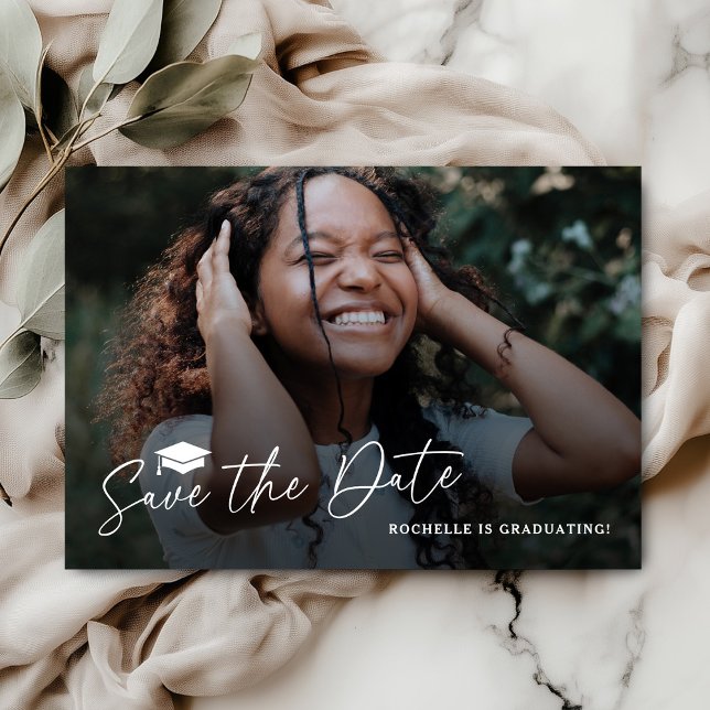 Graduation Party Save The Date Card (Creator Uploaded)