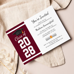 Graduation Party Senior Graduate 2026 Invitation