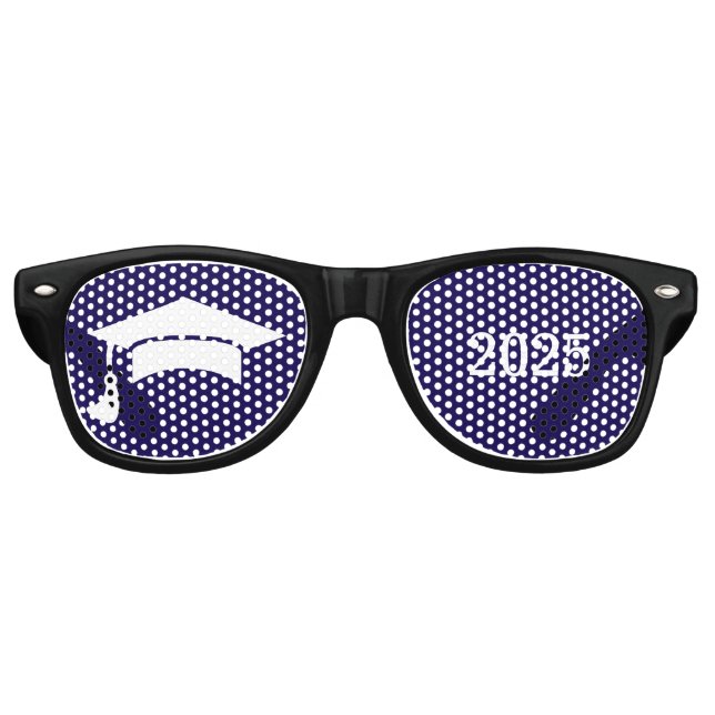 Graduation Party Shades Retro Sunglasses (Front)