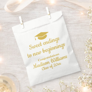 Graduation Party Sweet Ending Treat Bags Favour Ba