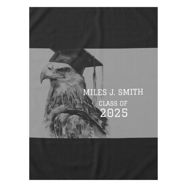Graduation Party Tablecloth | Eagle (Front)