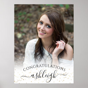 Graduation Party Welcome Photo Congratulations Poster