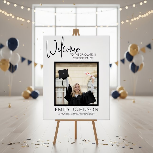 Graduation Party Welcome Sign Template (Creator Uploaded)