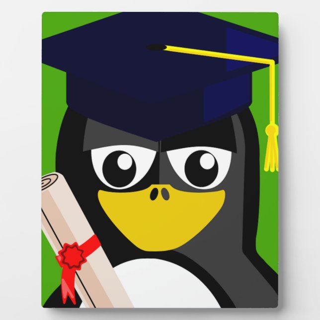 GRADUATION PENGUIN PLAQUE (Front)