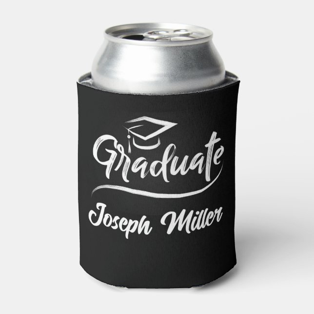 Graduation Personalised  Can Cooler (Can Front)