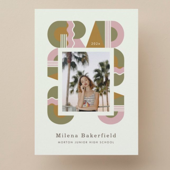 Graduation photo announcement card 2026 invitation (Creator Uploaded)