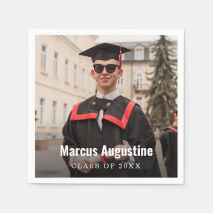 Graduation Photo Class of 2025 Napkin