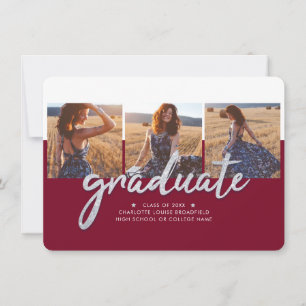 Graduation Photo Collage Grad 2026 Announcement