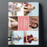 Graduation Photo Collage Plaque (6 Photos)<br><div class="desc">Photography courtesy of greyerbaby: http://www.morguefile.com/creative/greyerbaby</div>