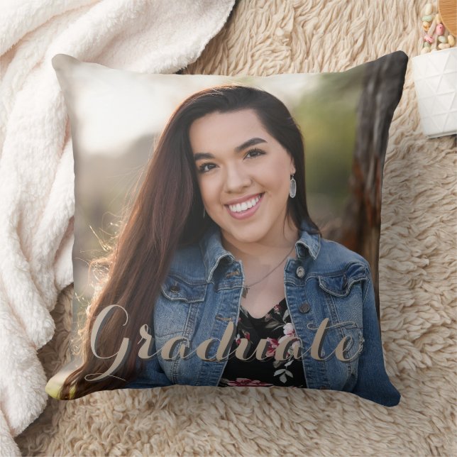 Graduation Photo  Cushion (Blanket)