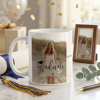 Graduation Photo Mug Personalised - Congratulation